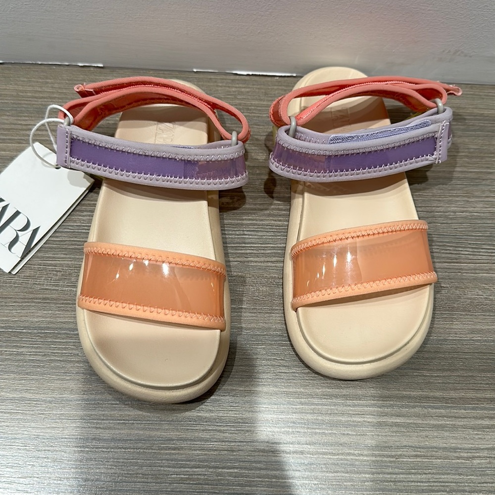 Zara Kids Sandals (Size 10.5/27 EUR)